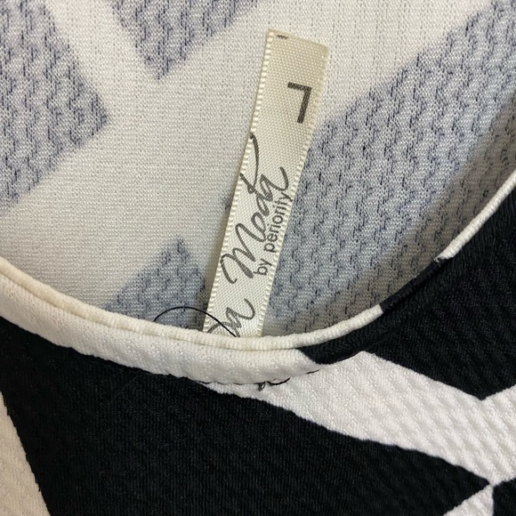 Y2K Da Moda Vintage Black and White Dress L Size - Picture 6 of 7